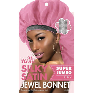 
                  
                    갤러리 뷰어에 이미지 로드, Ms. Remi Silky Satin Jewel Bonnet X-Jumbo Assorted Bonnets Ms. Remi Pink  
                  
                