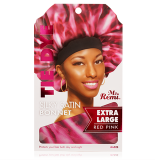 Ms. Remi Silky Satin Tie Dye Bonnet XL Assorted