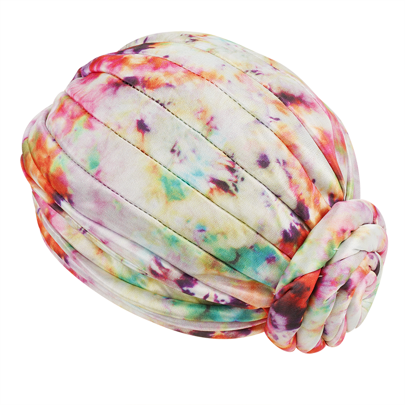 
                  
                    Load image into Gallery viewer, Ms. Remi Silky Top Knot Pre-Tied Turban Assorted Colors
                  
                