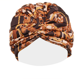 
                  
                    갤러리 뷰어에 이미지 로드, Ms. Remi Silky Top Knot Pre-Tied Turban Assorted Colors Turbans Ms. Remi   
                  
                
