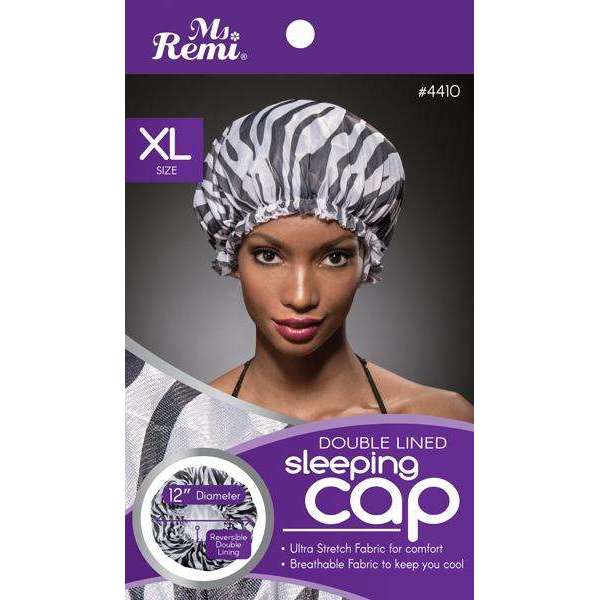 Ms. Remi Sleeping Cap Xl Zebra Pattern
