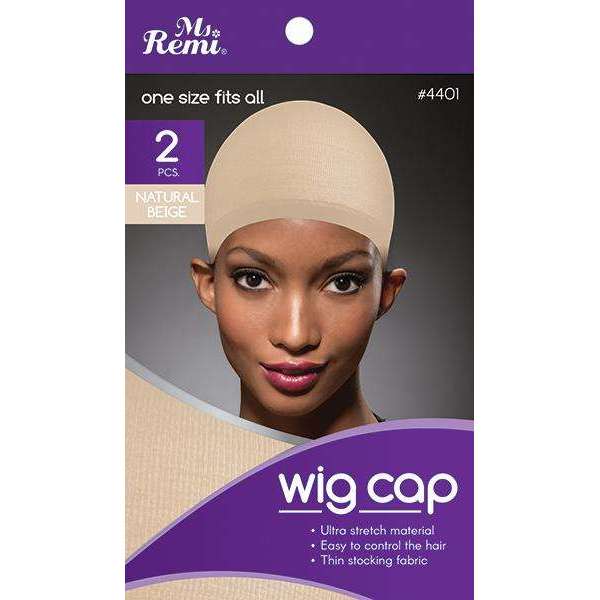 Ms. Remi Wig Cap 2Pc Natural Beige